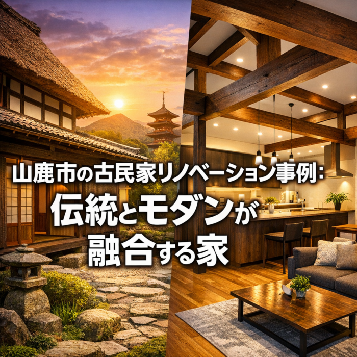山鹿市の古民家リノベーション事例：伝統とモダンが融合する家